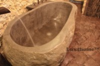 natural stone bathtub